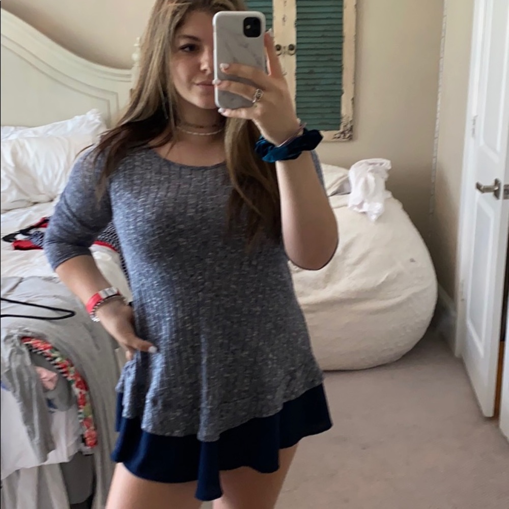 long sleeve shirt or short dress